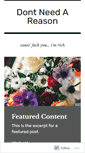 Mobile Screenshot of fuckyouimrich.com